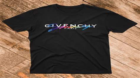 givenchy black t shirt mens|givenchy t shirt size chart.